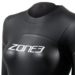 Zone 3 Zone3 - Agile Thermal Wetsuit - Women's - Black/Gold - 2023 -mytriathlon shop Chest W 24761.1674207153