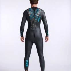 2XU - P:2 Propel Wetsuit - Men's - Black/Aloha - 2023 -mytriathlon shop MW4990c BLK ALO 05 74880.1666194102