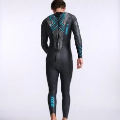 2XU - P:2 Propel Wetsuit - Men's - Black/Aloha - 2023 -mytriathlon shop MW4990c BLK ALO 07 21446.1666194102