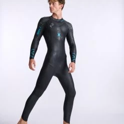 2XU - P:2 Propel Wetsuit - Men's - Black/Aloha - 2023 -mytriathlon shop MW4990c BLK ALO 08 91492.1666194101
