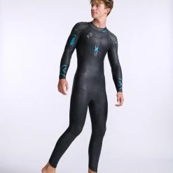 2XU - P:2 Propel Wetsuit - Men's - Black/Aloha - 2023 -mytriathlon shop MW4990c BLK ALO 10 82493.1666194101