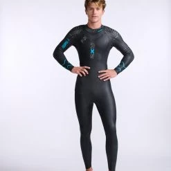 2XU - P:2 Propel Wetsuit - Men's - Black/Aloha - 2023 -mytriathlon shop MW4990c BLK ALO 14 88812.1666194101