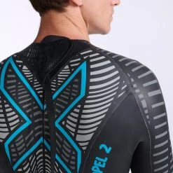 2XU - P:2 Propel Wetsuit - Men's - Black/Aloha - 2023 -mytriathlon shop MW4990c BLK ALO 25 27592.1666194400