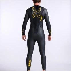 2XU - P:1 Propel Wetsuit - Men's - Black/Ambition - 2023 -mytriathlon shop MW4991c BLK ABN 05 32736.1666194390