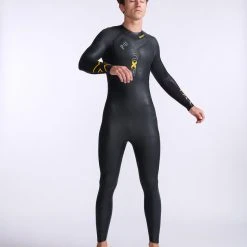 2XU - P:1 Propel Wetsuit - Men's - Black/Ambition - 2023 -mytriathlon shop MW4991c BLK ABN 19 00079.1666194390