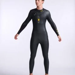 2XU - P:1 Propel Wetsuit - Men's - Black/Ambition - 2023 -mytriathlon shop MW4991c BLK ABN 22 41937.1666194390