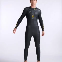 2XU - P:1 Propel Wetsuit - Men's - Black/Ambition - 2023 -mytriathlon shop MW4991c BLK ABN 24 84147.1666194390