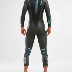 2XU - P:1 Propel Wetsuit - Men's - Black/Blue Ombre - Ex-Rental One Hire -mytriathlon shop MW4991c BLK BRE 01 squashed 16837.1675764947
