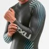 2XU - P:1 Propel Wetsuit - Men's - Black/Blue Ombre - Ex-Rental One Hire