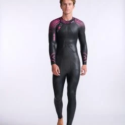 2XU - Propel Pro Wetsuit - Men's - Black/Punk Pink - 2023 -mytriathlon shop MW5124c BLK PUK 02 72710.1666194075