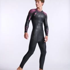 2XU - Propel Pro Wetsuit - Men's - Black/Punk Pink - 2023 -mytriathlon shop MW5124c BLK PUK 11 36023.1666194075
