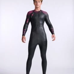 2XU - Propel Pro Wetsuit - Men's - Black/Punk Pink - 2023 -mytriathlon shop MW5124c BLK PUK 13 65717.1666194076
