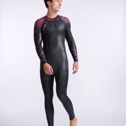 2XU - Propel Pro Wetsuit - Men's - Black/Punk Pink - 2023 -mytriathlon shop MW5124c BLK PUK 17 69750.1666194076