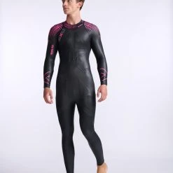 2XU - Propel Pro Wetsuit - Men's - Black/Punk Pink - 2023 -mytriathlon shop MW5124c BLK PUK 18 14456.1666194075