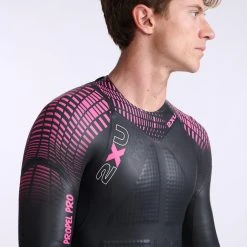 2XU - Propel Pro Wetsuit - Men's - Black/Punk Pink - 2023 -mytriathlon shop MW5124c BLK PUK 24 27201.1666194076
