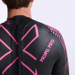 2XU - Propel Pro Wetsuit - Men's - Black/Punk Pink - 2023 -mytriathlon shop MW5124c BLK PUK 31 66213.1666194365