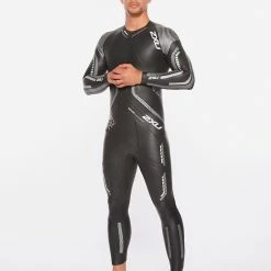 2XU - Propel Pro Wetsuit - Men's -mytriathlon shop MW5124c BLK SIL 08 96328.1654767786