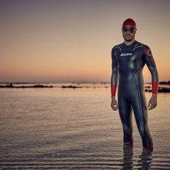 Zone 3 Zone3 - Aspire Wetsuit - Men's - Ex Rental One Hire -mytriathlon shop Mens Aspire Wetsuit Lifestyle 4 78184.1666168480