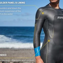 Zone 3 Zone3 - Vision Wetsuit - Men's - Ex-Rental 2 Hire -mytriathlon shop Mens Vision Features 1 11871.1636630598