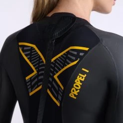 2XU - P:1 Propel Wetsuit - Women's - Black/Ambition - 2023 -mytriathlon shop WW4994c BLK ABN 27 58478.1666342733
