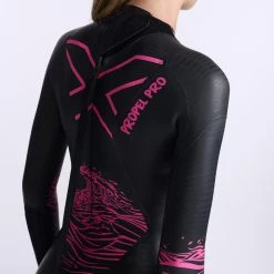 2XU - Propel Pro Wetsuit - Women's - Black/Punk Pink - 2023 -mytriathlon shop WW5125c BLK PUK 41 46087.1666342702