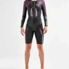 2XU - Pro-Swim Run Pro Wetsuit - Women's - Ex-Rental 1 Hire -mytriathlon shop WW5478c BLK VBY 00 squashed 06313.1631699386