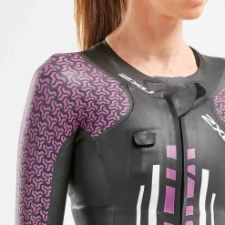 2XU - Pro-Swim Run Pro Wetsuit - Women's - Ex-Rental 1 Hire -mytriathlon shop WW5478c BLK VBY 04 squashed 92687.1631699386