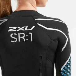 2XU - Women's Pro-Swim Run SR1 Wetsuit - Ex-Rental, 1 Hire -mytriathlon shop WW5480c BLK ARG 03 squashed 72584.1663852258
