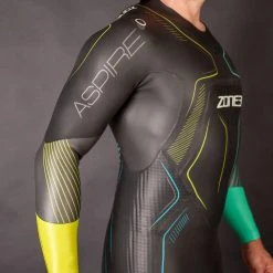 Zone 3 Zone3 - Men's Limited Edition Aspire Wetsuit -mytriathlon shop Zone3 Wetsuits Aspire Limited Edition Mens Close Up 04 01605.1645523735