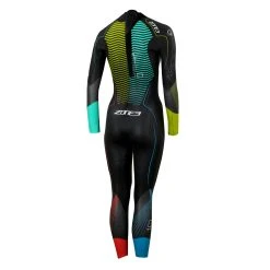 mytriathlon shop -mytriathlon shop Zone3 Womens Aspire ltd edition print wetsuit back web 73497.1639478355