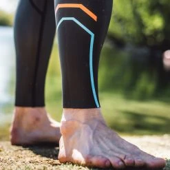 Zone 3 Zone3 - Women's Aspect 'Breaststroke' Wetsuit - Black/Blue/Orange - 2023 -mytriathlon shop Zone3 Feel Good Films171 04257.1675439217