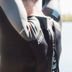 Zone 3 Zone3 - Men's Aspect 'Breaststroke' Wetsuit - Black/Blue/Orange - 2023 -mytriathlon shop Zone3 Feel Good Films176 80629.1667130565