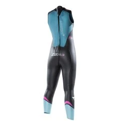 Zone 3 Zone3 - Vision Sleeveless Wetsuit - Women's -mytriathlon shop Zone3 Womens Sleeveless Back 65003.1651759641