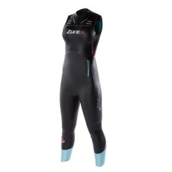 Zone 3 Zone3 - Vision Sleeveless Wetsuit - Women's -mytriathlon shop Zone3 Womens Sleeveless Front 33061.1651759641
