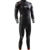 Zone 3 Zone3 - Aspire Thermal Wetsuit - Men's - Black/Orange - 2023 -mytriathlon shop mens thermal aspire wetsuit thermal black orange ws22mthrm101 f.jpg 35478.1674207076