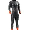 Zone 3 Zone3 - Vanquish X Wetsuit - Men's - Black/Orange - 2023 -mytriathlon shop mens vanquish wetsuit wetsuit black orange ws22mvan101 f 49305.1673949500